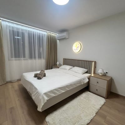 Langzeitmiete einer komfortablen 2-Zimmer-Wohnung, Stadtteil Mladost, Varna, Bulgarien